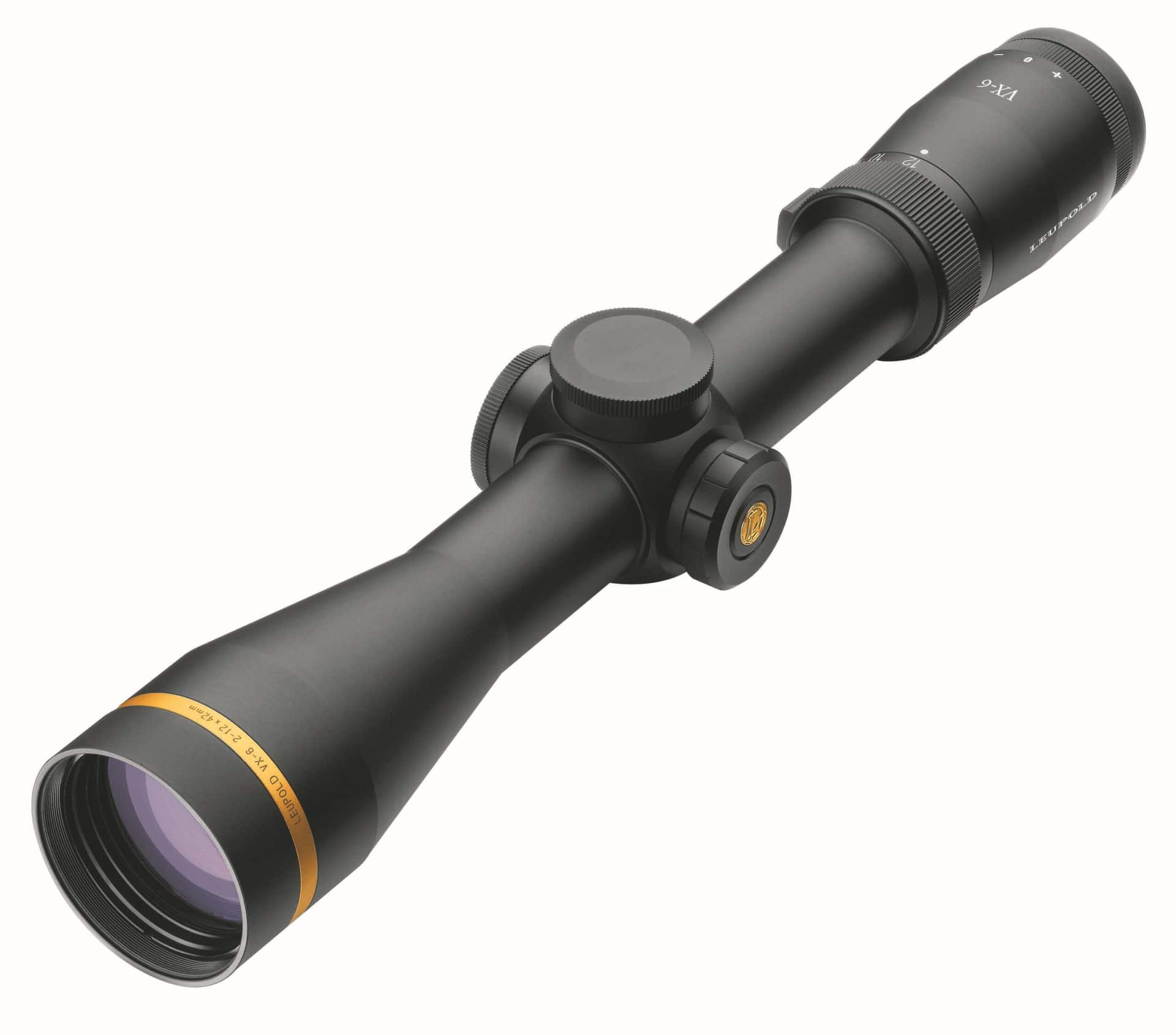 BLEMISHED Leupold VX-6 Rifle Scope - 2-12x42mm 30mm CDS Illum. FireDot 4 Matte Metric