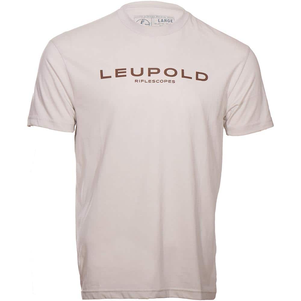Leupold Riflescopes Short Sleeve Shirt Sand L