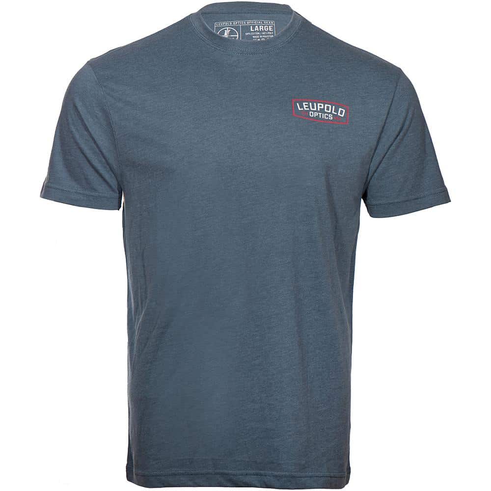 Leupold Badge Short Sleeve Shirt Indigo XL