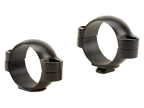 Leupold 2-Piece STD Windage Adjustable Steel Rings 30mm Low Matte