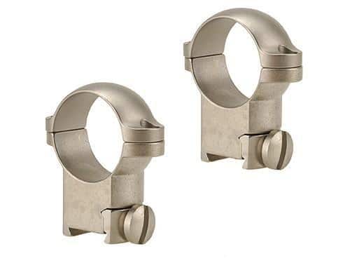 Leupold 2-Piece Solid Steel Ringmounts - Sako 1" High Silver