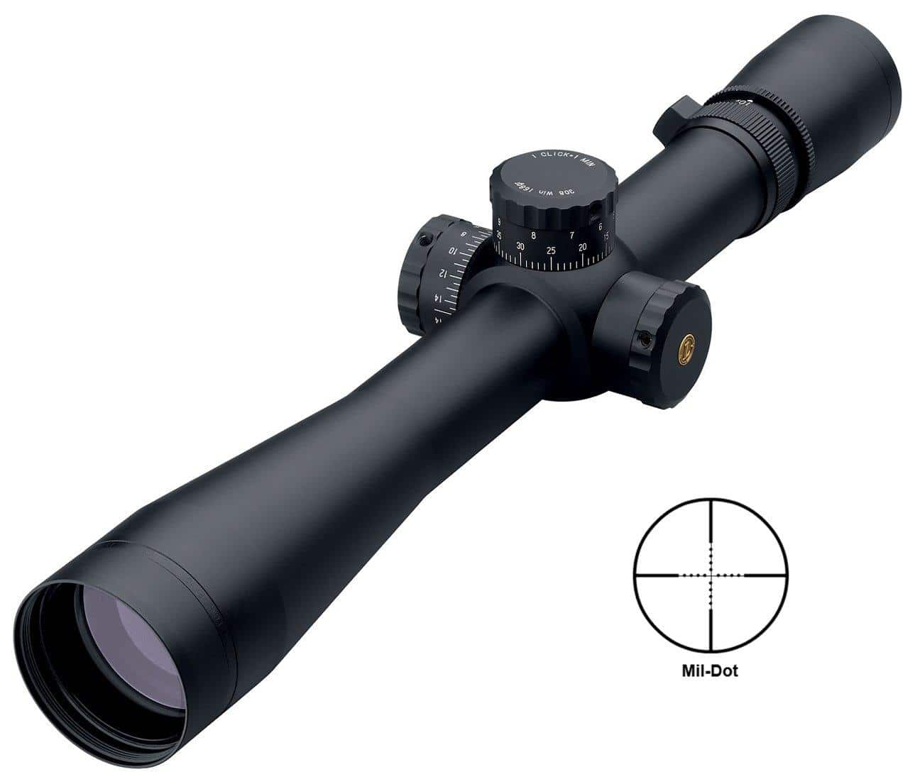 BLEMISHED Leupold Mark 4 LR/T M3 Rifle Scope - 3.5-10x40mm M3 Mil-Dot Matte
