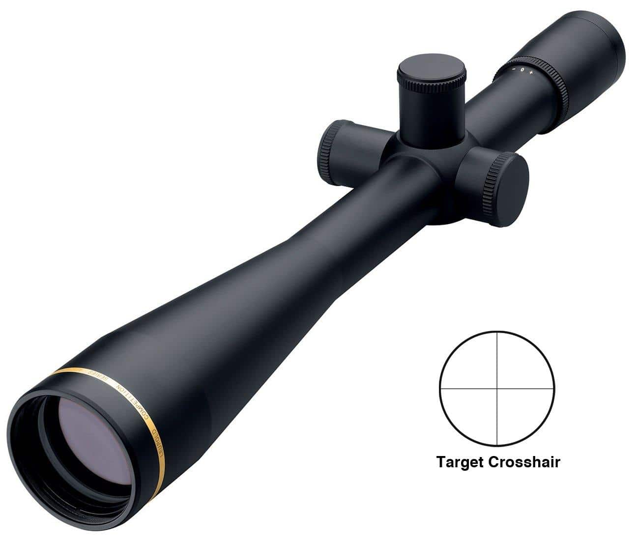 BLEMISHED Leupold Competition Series Rifle Scope - 40x45mm Tgt. Crosshair 2.7' 3.20" Matte