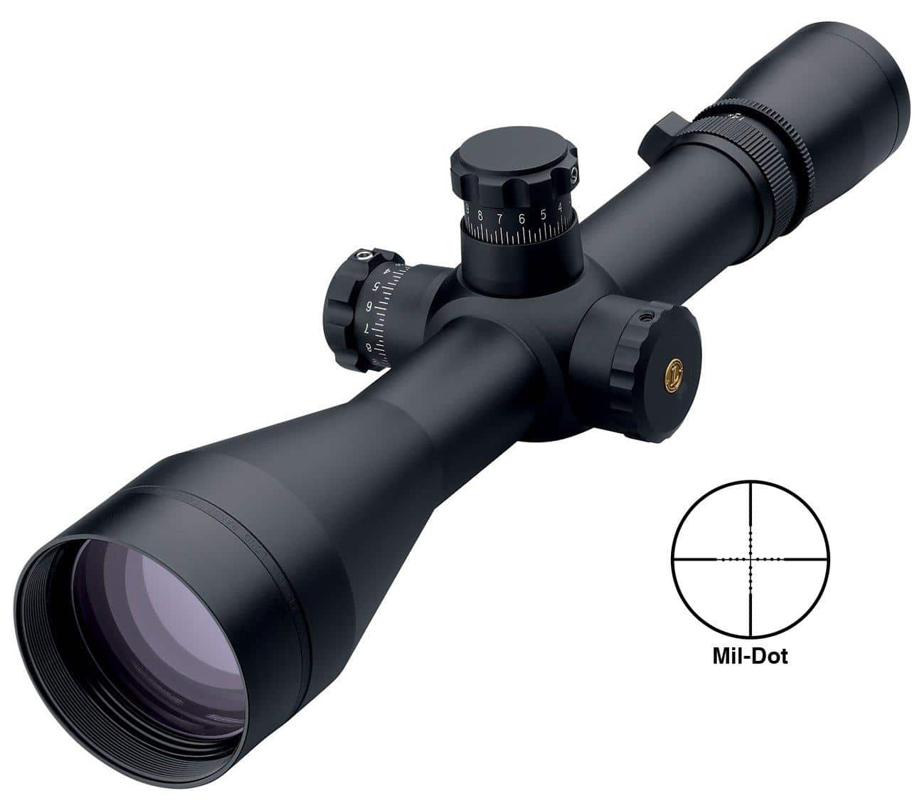 BLEMISHED Leupold Mark 4 LR/T M1 Rifle Scope - 4.5-14x50mm M1 Mil-Dot 19-7.6' 4..5-3.6" Matte