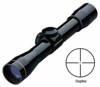 BLEMISHED Leupold FX-II Handgun Scope - 4x28mm Duplex Reticle Gloss Black