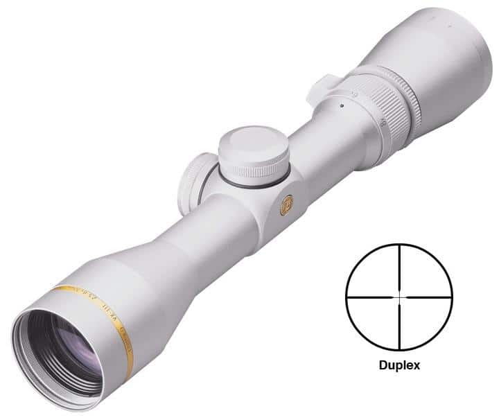 BLEMISHED Leupold VX-3 Handgun Scope - 2.5-8x32mm Duplex Reticle Silver