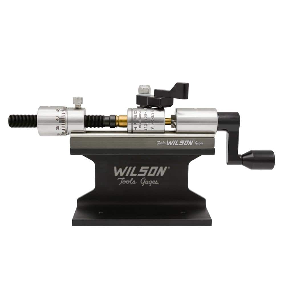 L.E. Wilson Case Trimmer Kit 17-45 - w/ Micro Adj Kit includes Stand & Clamp
