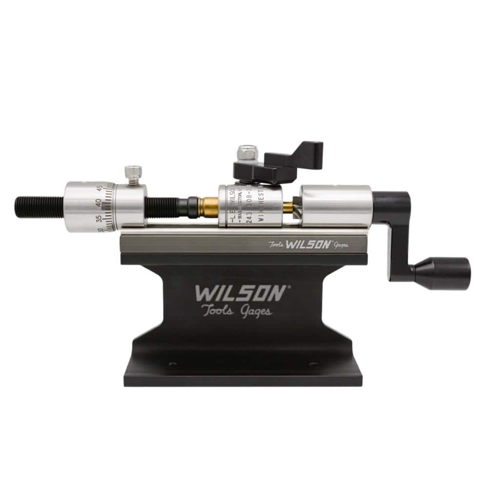 L.E. Wilson Case Trimmer Kit 17-45 w/ Micro Adj Kit includes Stand & Clamp/TiN Cutter