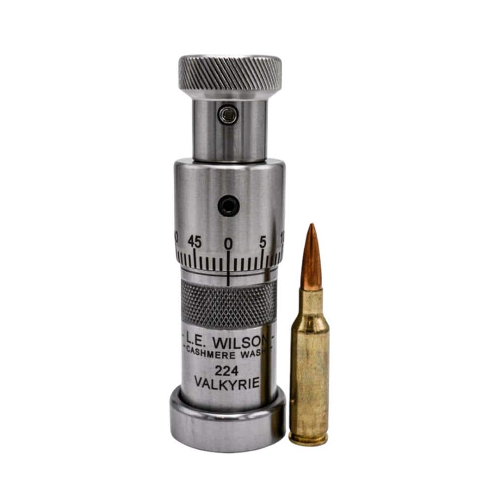 L.E. Wilson Stainless Steel Bullet Seater Die with Micrometer Adjustment 30-06