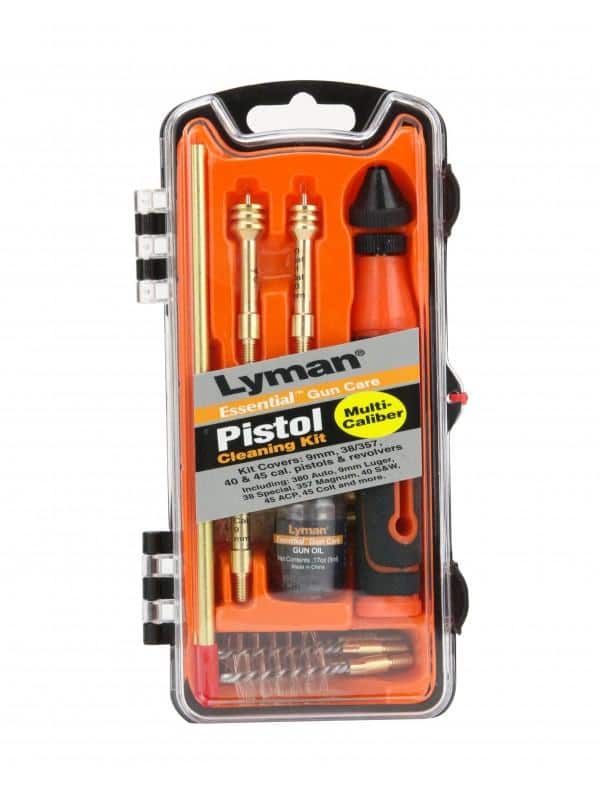 Lyman Essential Pistol Cleaning Kit 9mm 40cal & 45ACP