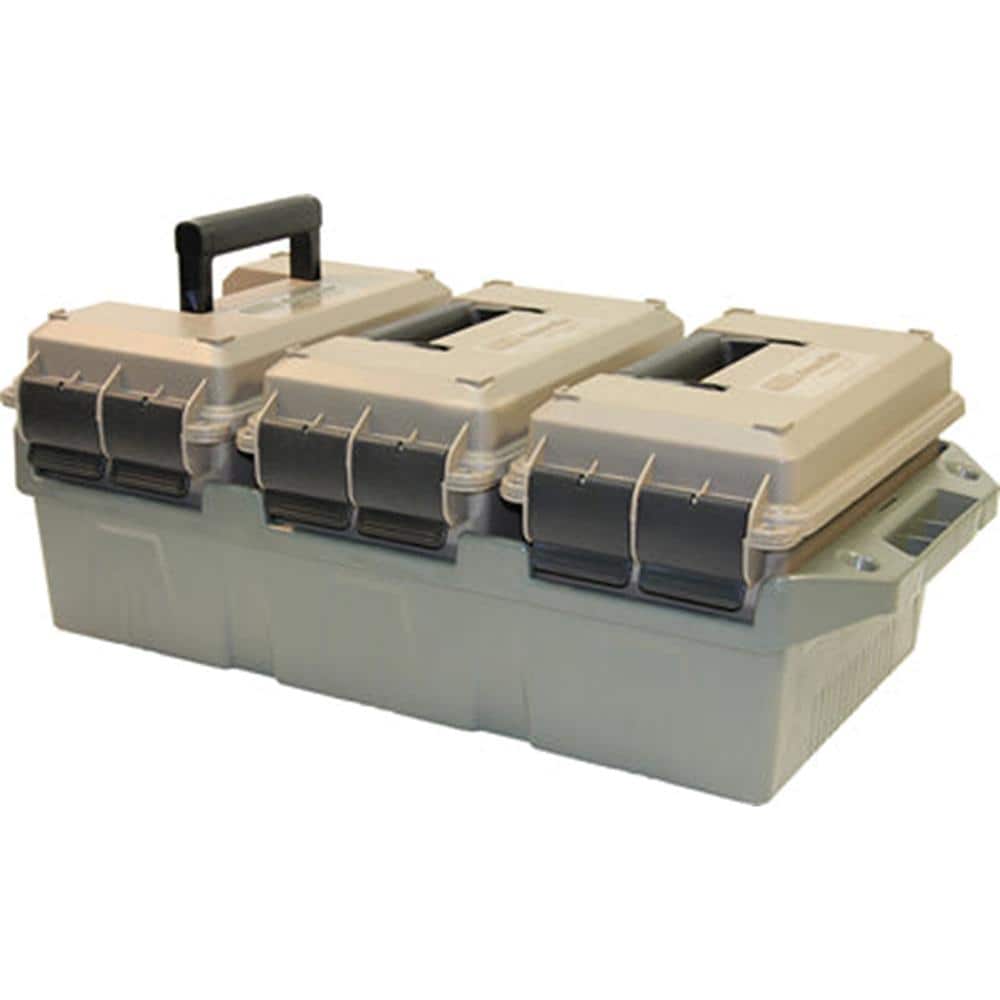 MTM 3 Can .50 Cal  Ammo Crate - Flat Dark Earth