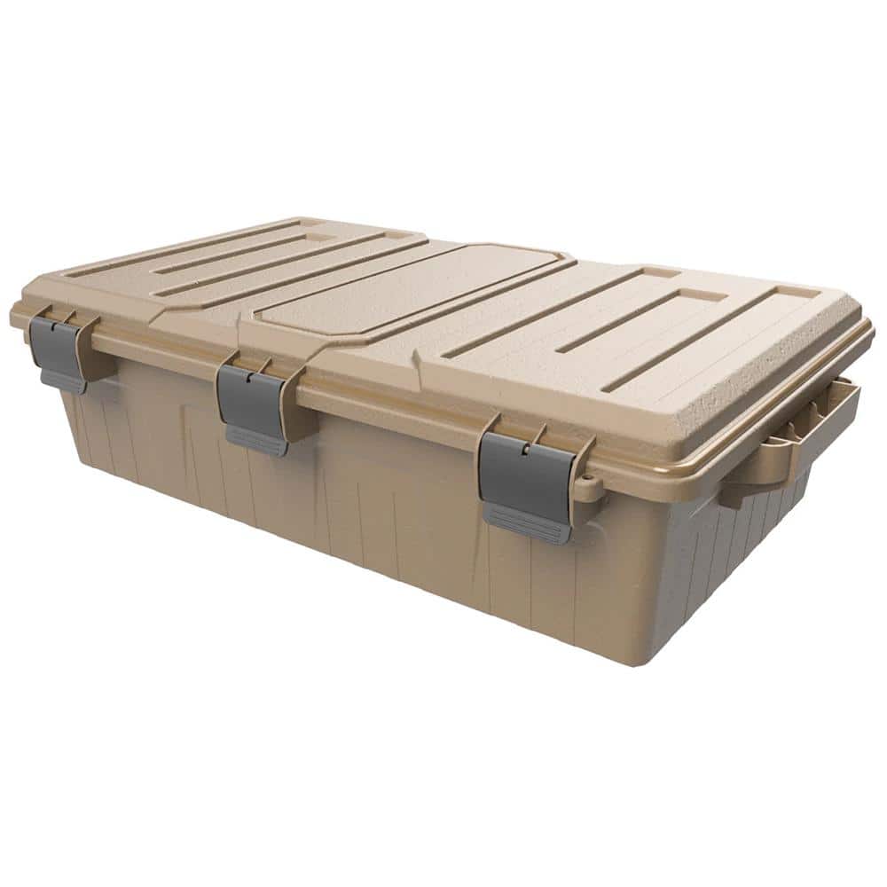 MTM Large Ammo Crate Divided Utility Box Dark Earth