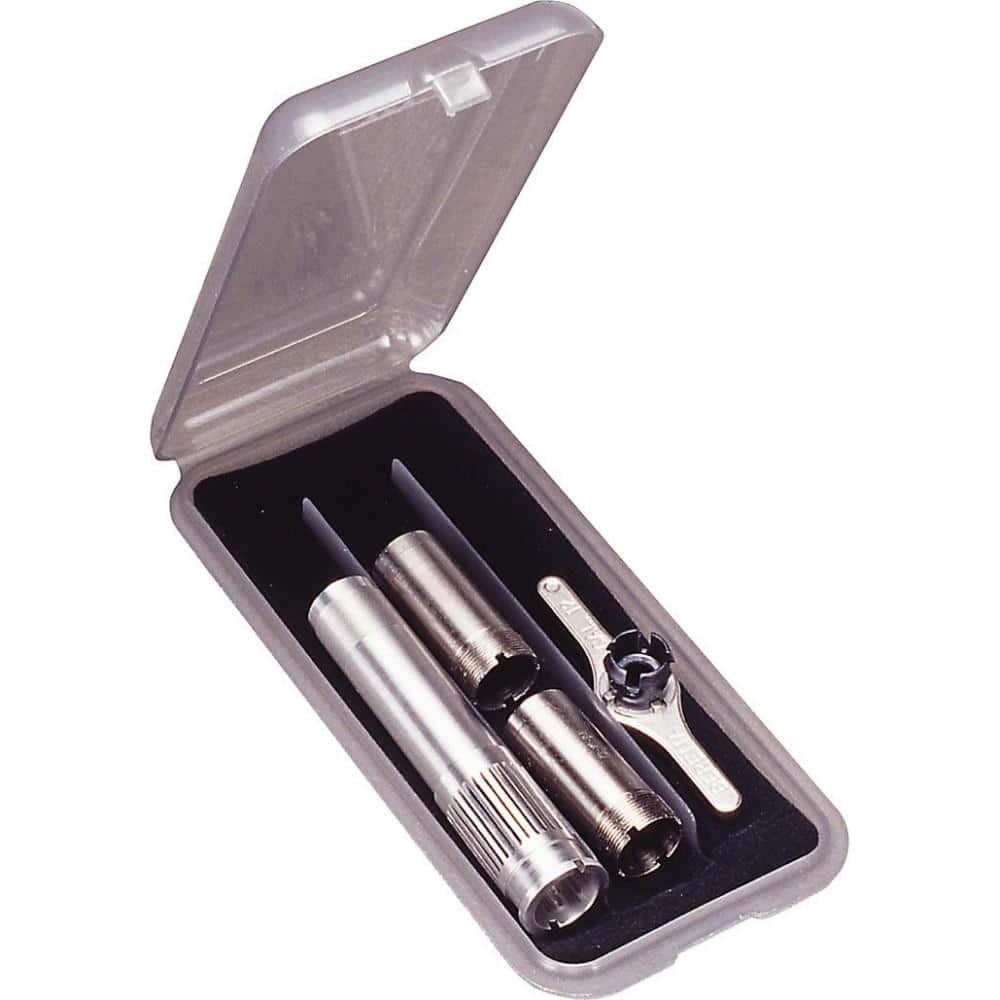 MTM Choke Tube Case for 6 Extended or 9 Standard Tubes Clear Smoke