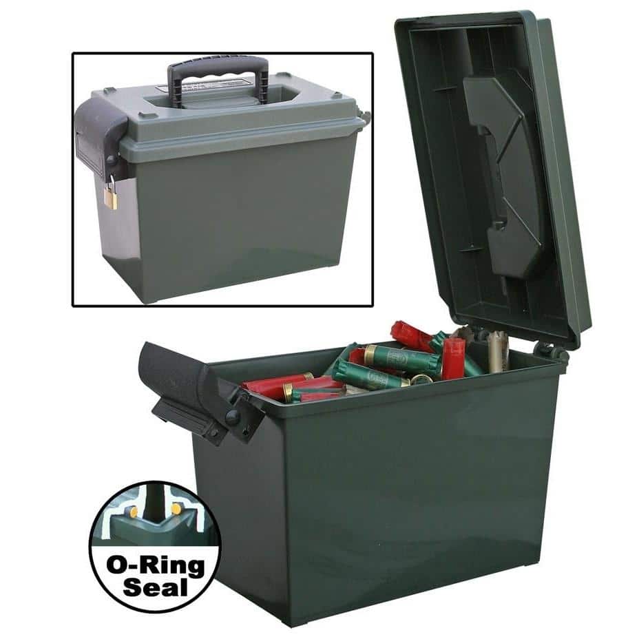 MTM 14"x7.5"x9" Sportsman Dry Box Forest Green