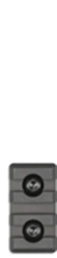 Midwest 3 Slot M-Lok Rail Section