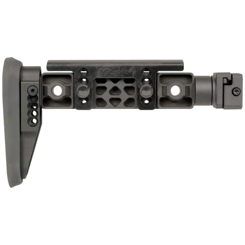 Midwest Industries Alpha Series Picatinny Fixed Beam Stock Side Folder Black