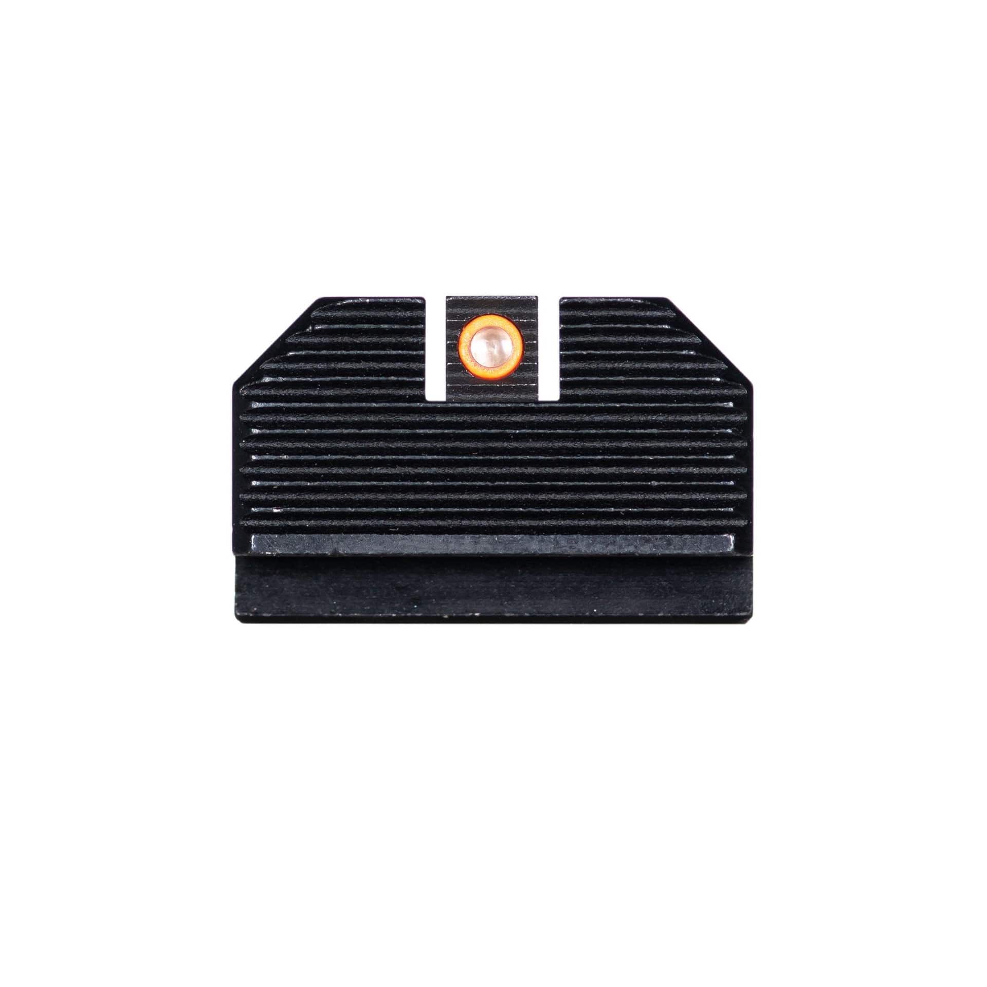 Night Fision Optics Ready Stealth Night Sight Set Orange Front Blank Rear Glock 43x MOS