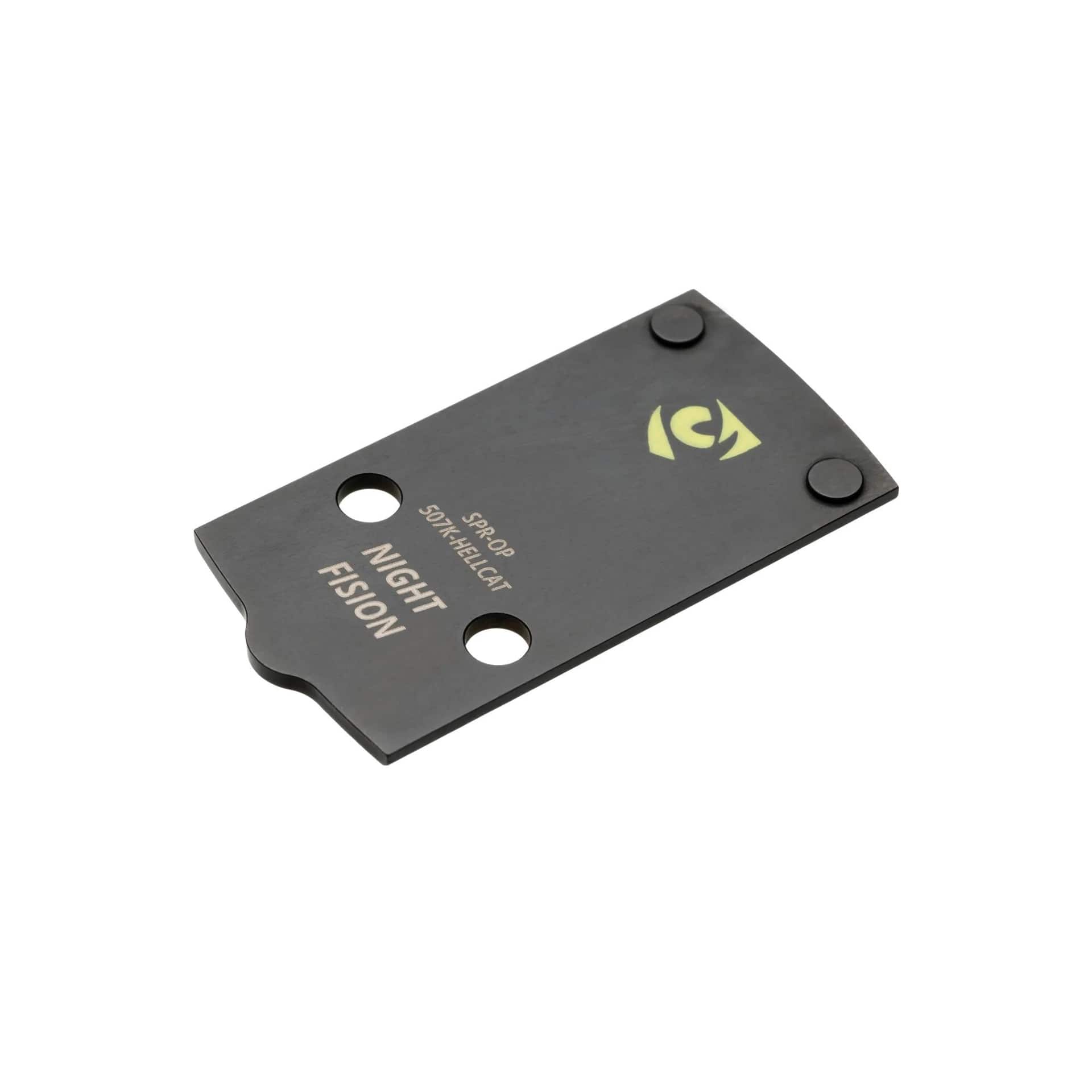 Night Fision Precision Optic Mounting Plate: 507k/407k to Springfield Hellcat