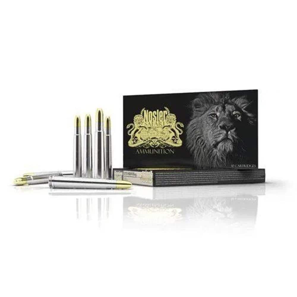 Nosler Safari Rifle Ammunition .470 NE 500 gr SLD 2100 fps 10/ct