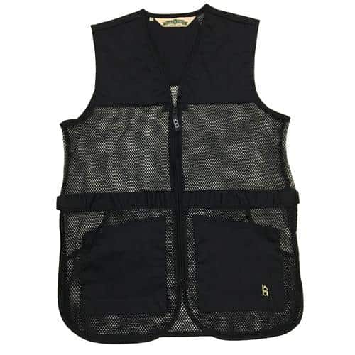 Bob Allen Full Mesh Dual Pad Shooting Vest Black M
