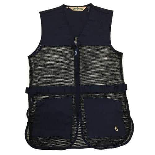 Bob Allen Full Mesh Dual Pad Shooting Vest Navy Blue 2XL
