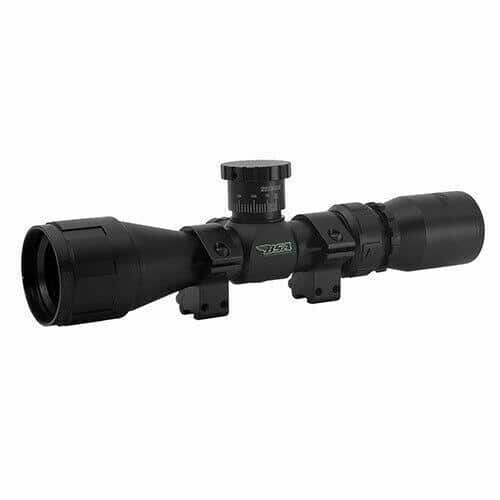 BSA Sweet .22 AO Compact Rifle Scope 2-7x32mm 1" SFP 30/30 Black with Dovetail Rings Blister