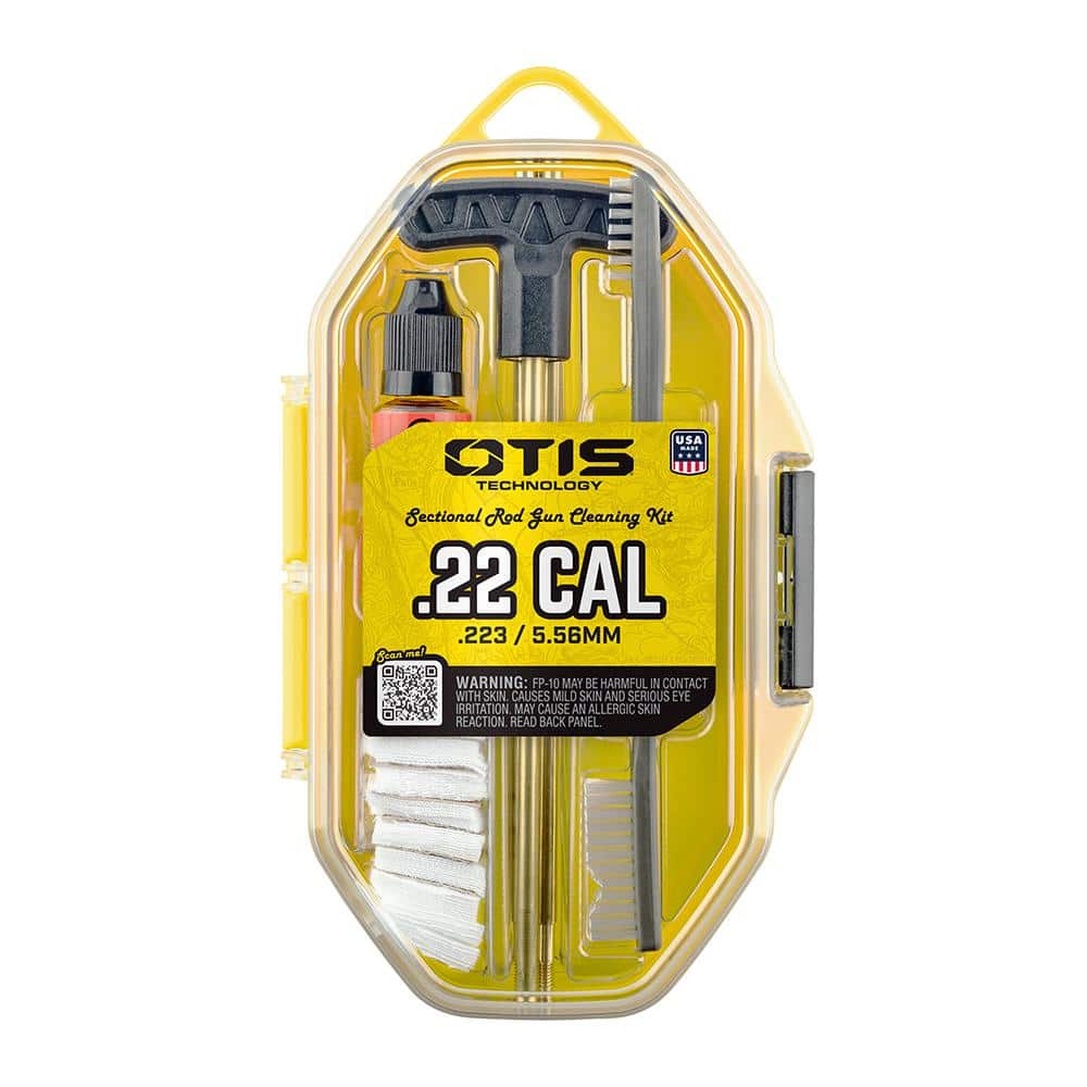 Otis Rifle Cleaning Kit with Brass Rods .22 Cal/.223 Cal/5.56mm