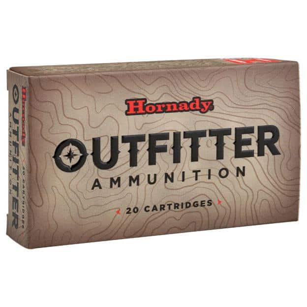 Hornady Outfitter Rifle Ammunition .375 Ruger 250gr CX OTF 2800 fps 20/ct