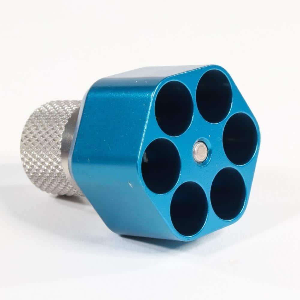 Pachmayr Aluminum Speedloader Ruger LCR SP101 327 Federal 6 Shot Blue