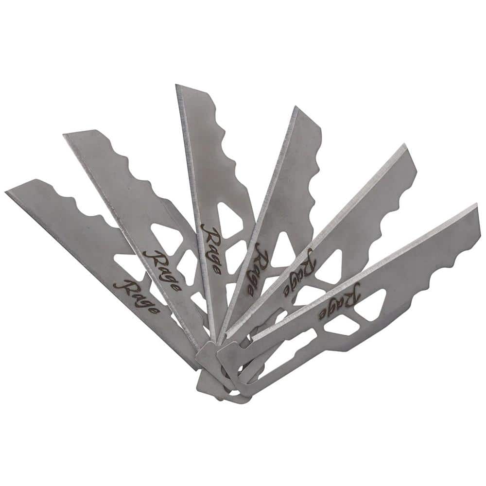 Schrade Enrage 6 Replacement Blades Utility Combo 6/ct