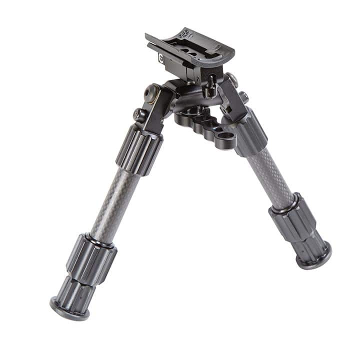 Caldwell Accumax Carbon Fiber Premium Swivel Stud Bipod 6-9"