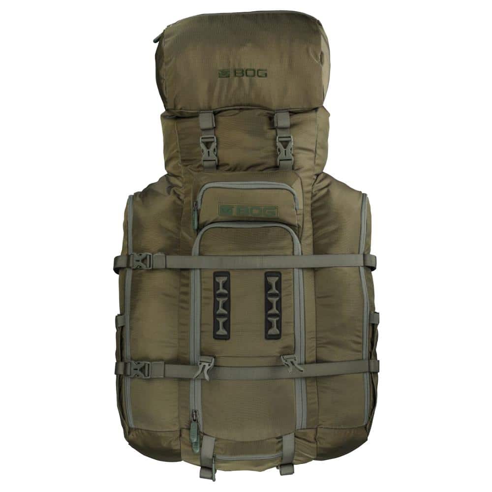 Bog Inception M/L Backpack Frame and Helix 6000 Bivy Bag OD Green