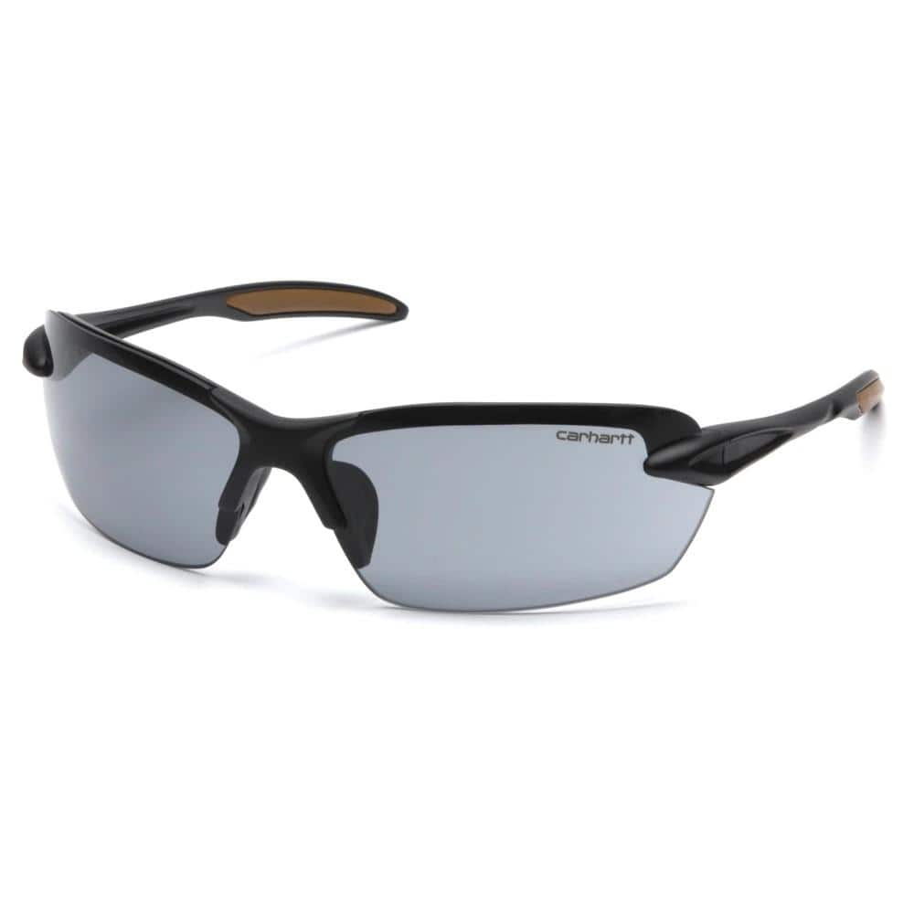 Pyramex Spokane Shooting Glasses Black with Grey Lens