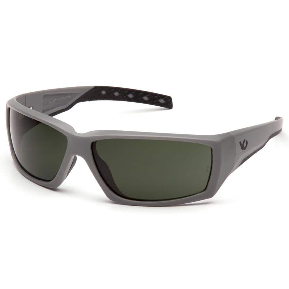 Pyramex Overwatch Shooting Glasses Grey with Grey Lens Anti Fog