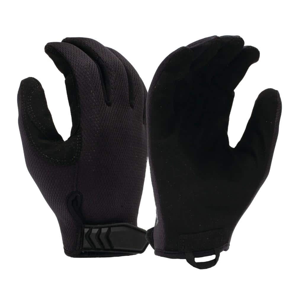 Pyramex Venture Gear Medium-Duty Adjustable Operator Gloves Black M