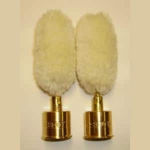 Pro-Shot Shotgun Wool Mop Brass Snap Caps - 20 ga