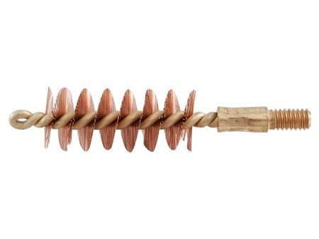 Pro-Shot Benchrest Brass Core/Bronze Bristle Pistol Bore Brush (8/32 Thread) .45 cal