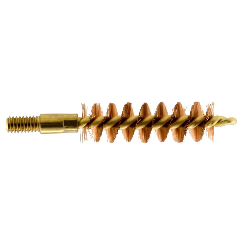 Pro-Shot Benchrest Brass Core/Bronze Bristle Pistol Bore Brush (8/32 Thread) 9mm