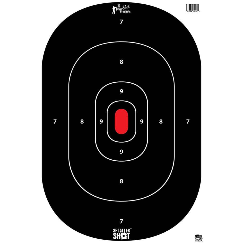 Pro-Shot 12" x 17" Silhouette Target - Tag Paper 8/ct