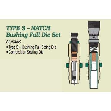 Redding Type S Match Bushing Full Die Set 6.5 PRC