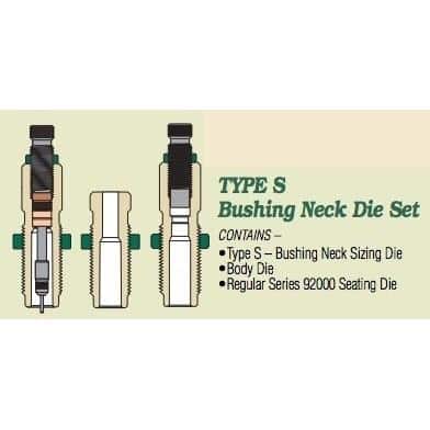 Redding Type S Bushing Neck Die Set .24 Nosler