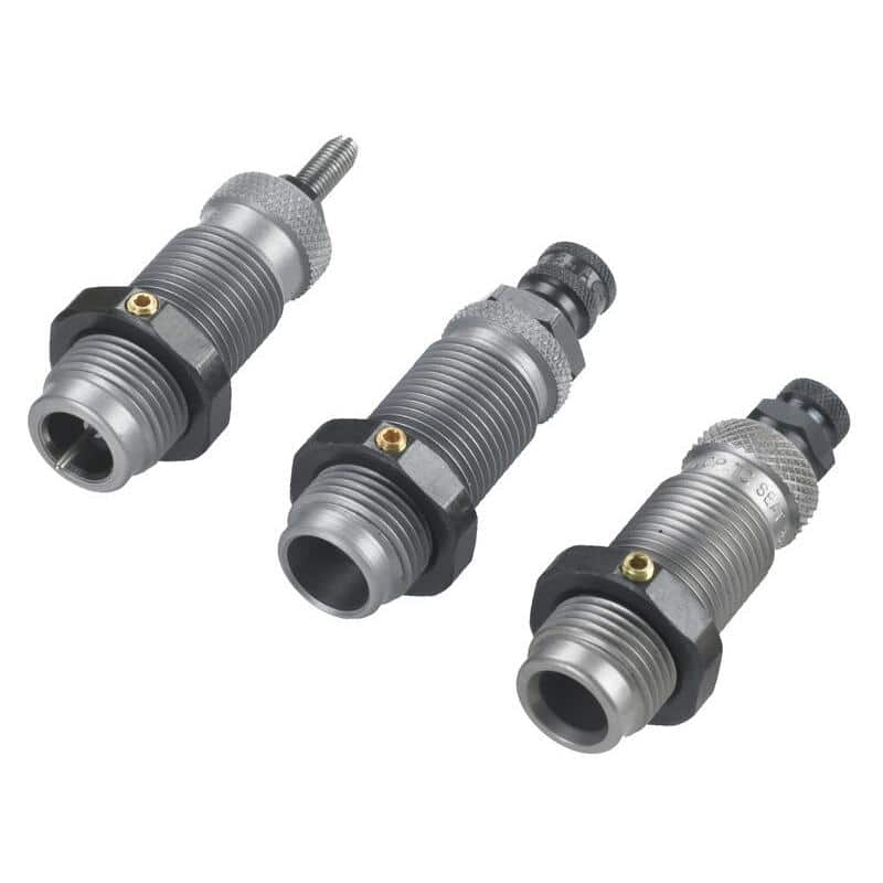 RCBS Carbide Roll Crimp 3 Die Set - Group B - Popular Pistol Cartridges - .45 Colt