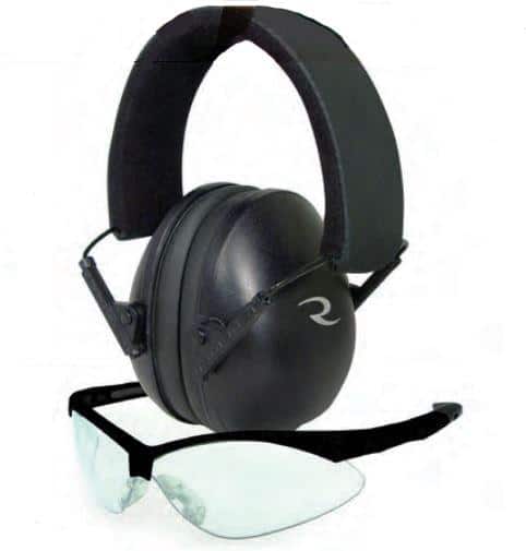 Radians Combo Set -Lowset  Black EM with Outback Black Clear Glass NRR 21
