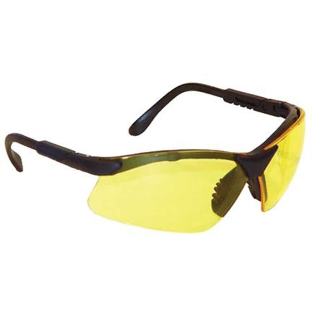 Radians Revelation Sporting Goods Shooting Glasses Black with Amber Lens
