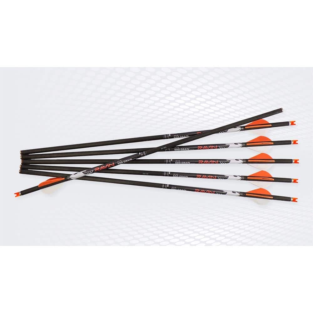 Ravin Premium Arrows (match weight) 500 grain HD .001 6PK