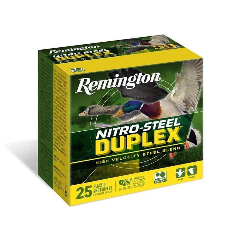 Remington Nitro-Steel Duplex Shotshells 20ga 3" 1oz 1425 fps #4 25/ct