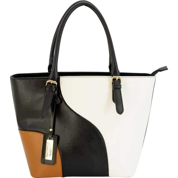 Cameleon Calico Esme Concealed Carry Purse Black