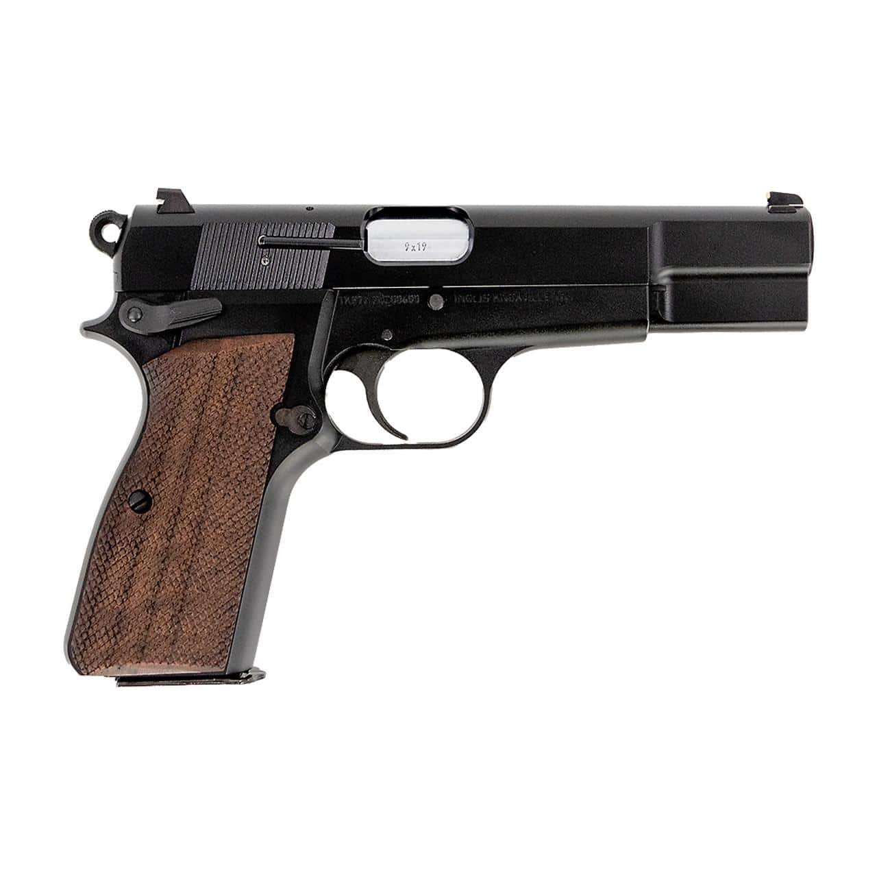 SDS Inglis High Power P-35B Handgun 9mm Luger 15rd Magazines (2) 4.7" Barrel