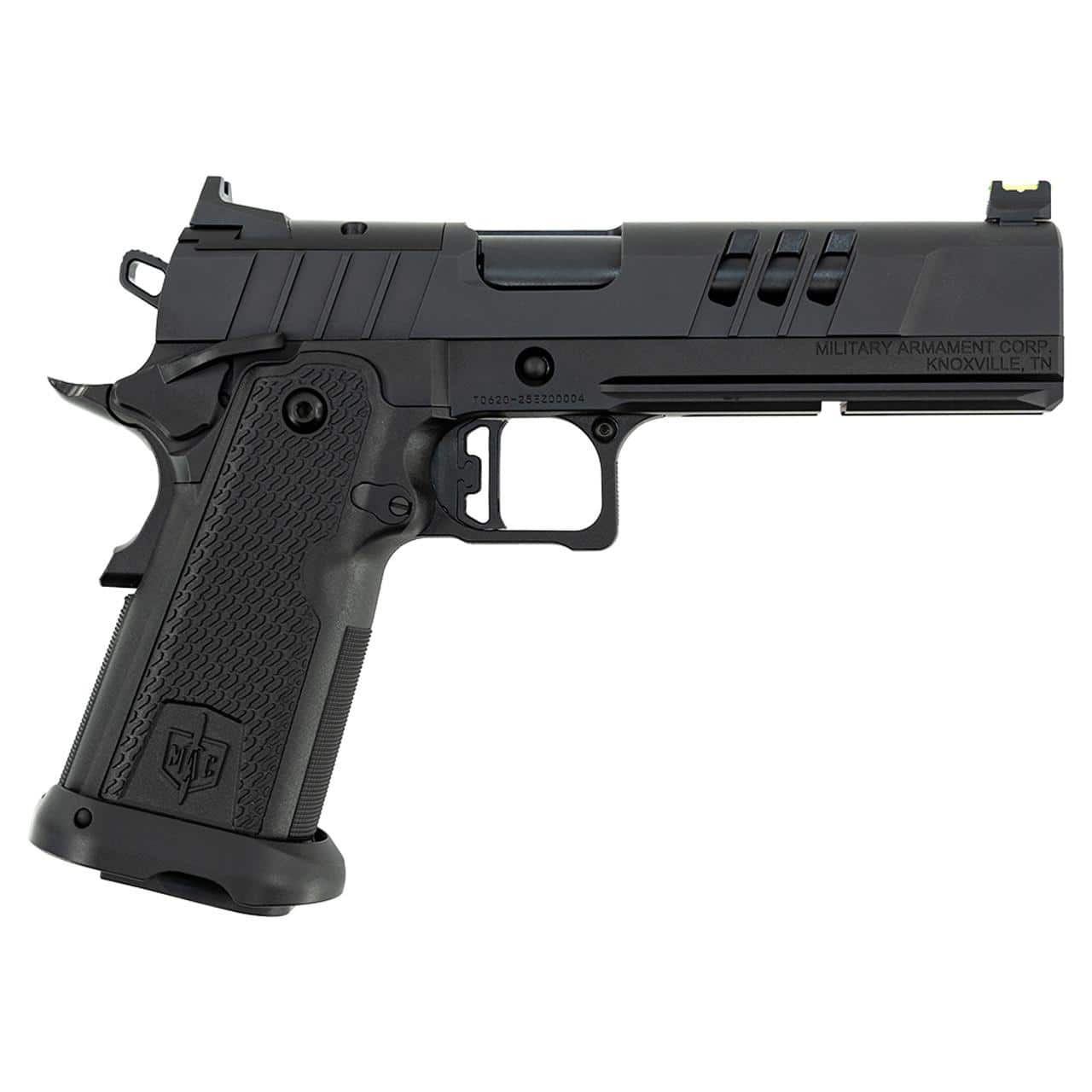 SDS MAC 9 DS-D Handgun 9mm Luger  17rd Magazines(2) 5'' Barrel  AOS Optic Plate Black