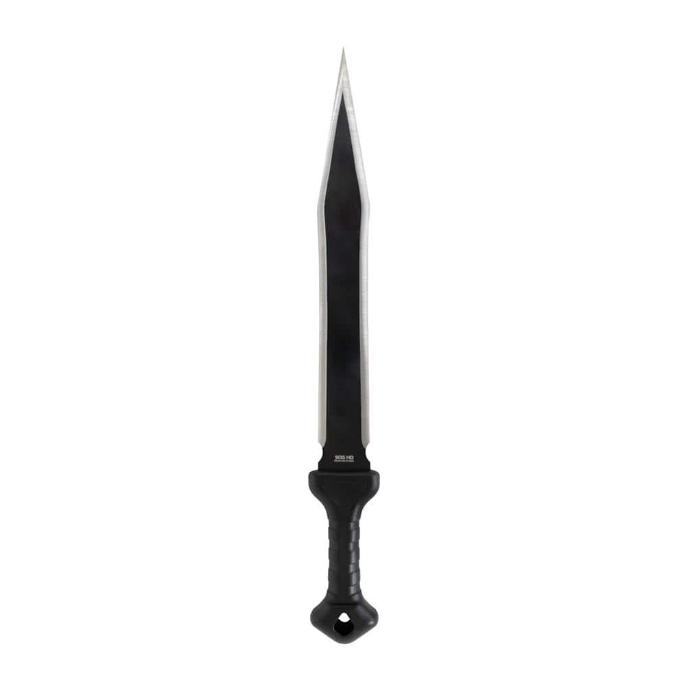 SOG Phantom Strike I Machete Fixed Knife 17-3/5" Spear Point Blade Black